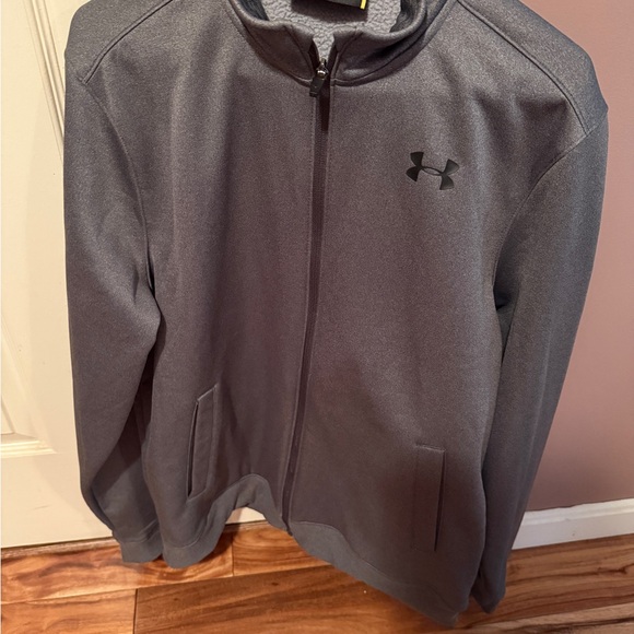 Under Armour Gray Full-Zip Jacket - Picture 1 of 3